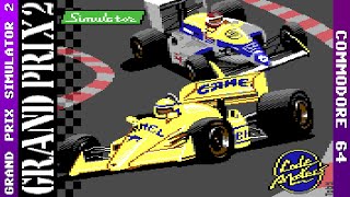 Grand Prix Simulator 2 Longplay (C64) [QHD]