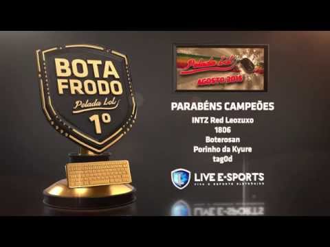 Troféu virtual - Campeão 1º Pelada LoL Live E-sports