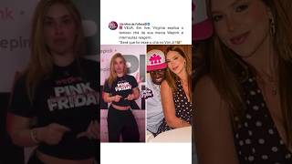 CHÁ DÁ WEPINK É VIRGINIA?🗣️😂Virgínia fala sobre chá e gera comentários Vini Jr #virginia #fofoca