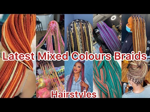 Mixed Colored Braids