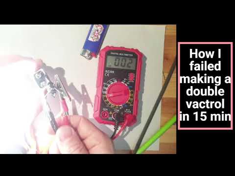 How to Not Make a Double Vactrol in 15 min - And what to do in 2.