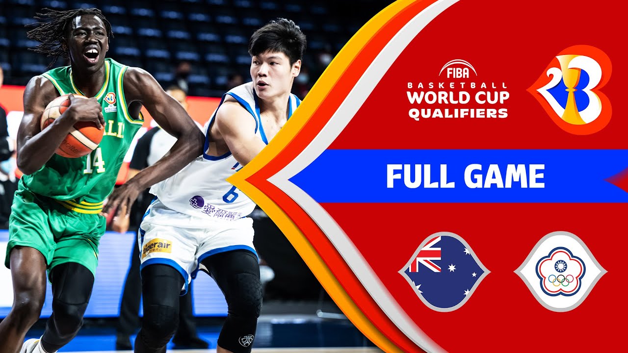 Australia (AUS) vs Chinese Taipei (TPE) 1st Round (GR1) FIBA