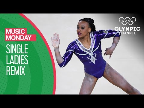 Rebeca Andrade Dazzles her Home Crowd to Beyoncé at Rio 2016 | Music Monday