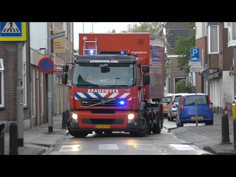 2X Grote Brand bij de HEMA aan de Breestraat Beverwijk - Brandweer met Spoed onderweg