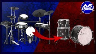 Video thumbnail for Jumping From A Roland TD50k To Conversion Kit (Strategies) by 65 Drums