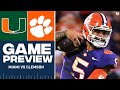 College Football Week 12: Miami vs No. 9 Clemson GAME DAY PREVIEW | CBS Sports HQ
