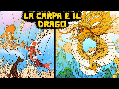 La carpa e il drago: la leggenda dell'origine del drago cinese - Mitologia cinese