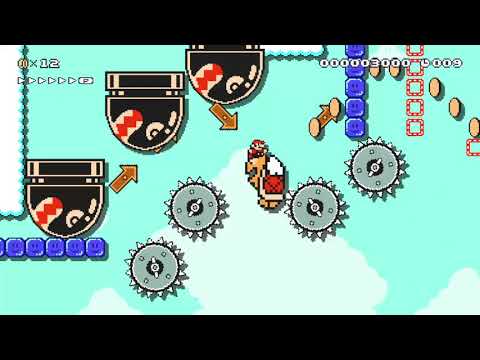 Super Mario Maker 2 20 Seconds: Sky Run