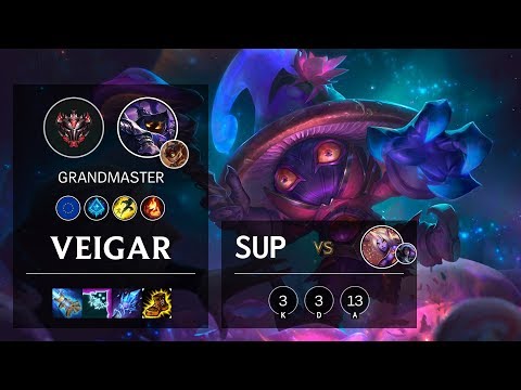 Veigar Support vs Soraka - EUW Grandmaster Patch 10.5