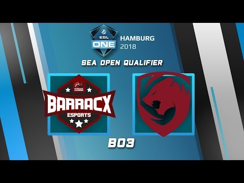 PG.BarracX vs Tigers (BO3) - ESL One Hamburg SEA Open Qualifier - Dota 2 live