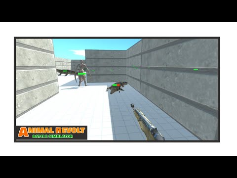 FPS WEAPONS VS MAZE DEATH ANimal Revolt Battle Simulator ARBS