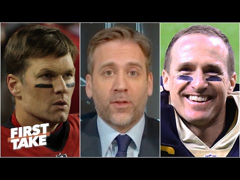 馬克斯預測湯姆-布雷迪將輸給德魯-布里斯和聖徒｜第一時間報道 (Max predicts Tom Brady will lose to Drew Brees and the Saints | First Take)