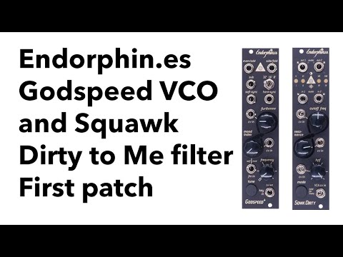 Endorphin.es Godspeed / オシレーター Superbooth 24: Endorphin.es