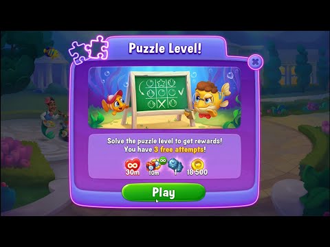 FISHDOM: 💥💥 💎💎💎Puzzle level 💎💎💎 9771, 9772, 9773 Super Hard level, All First try 💥💥