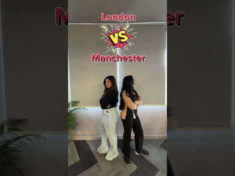 London vs Manchester: Which one would you choose? #shorts #london #manchester #studyabroad #uk