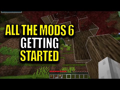 Minecraft All The Mods 6 Modpack Ep 1 - Getting Started