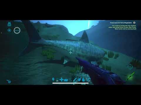 How to tame a megalodon in ark (easy)