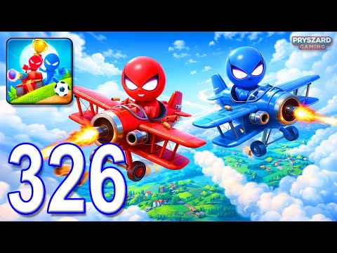 Stickman Party - Gameplay Part 326 Random Funny MiniGames 1 2 3 4 Plyer Free New Update Adventure