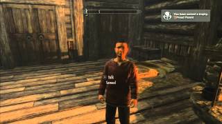 Skyrim Hearthfire PS3 #5 Adopting a child, moving in family