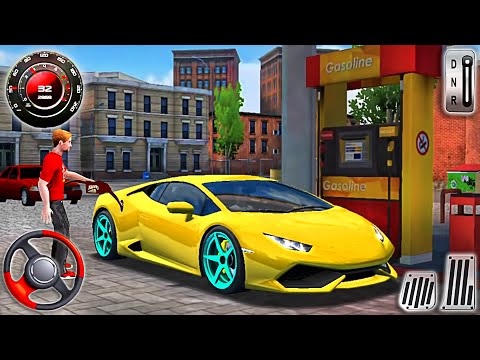 Lamborghini Huracan Taxi Sim 2020: Drive City Race Simulator 3D - Best Android Gameplay #2
