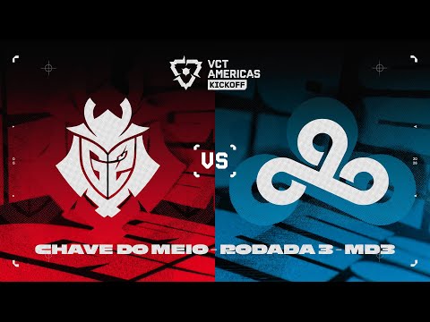 G2 x C9 | VCT Americas Kickoff 2026 | Chave do Meio - Rodada 3