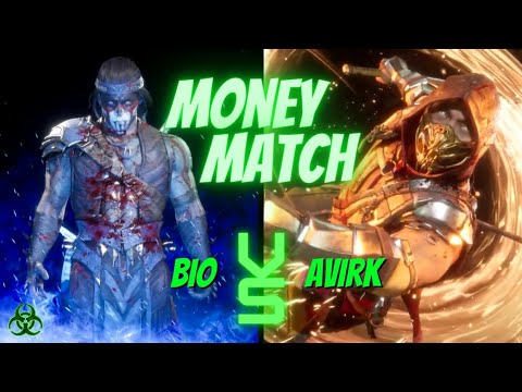 MONEY MATCH VERSUS THE BEST SCORPION IN THE WORLD! MK11 Ultimate Pro Sets! Biohazard vs Avirk