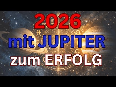 Mega Start in 2026: Jupiter bringt Wachstum, Sinn und nachhaltigen Erfolg - Astrologie & Psychologie