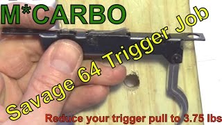 Savage 64 Trigger Job by MCARBO