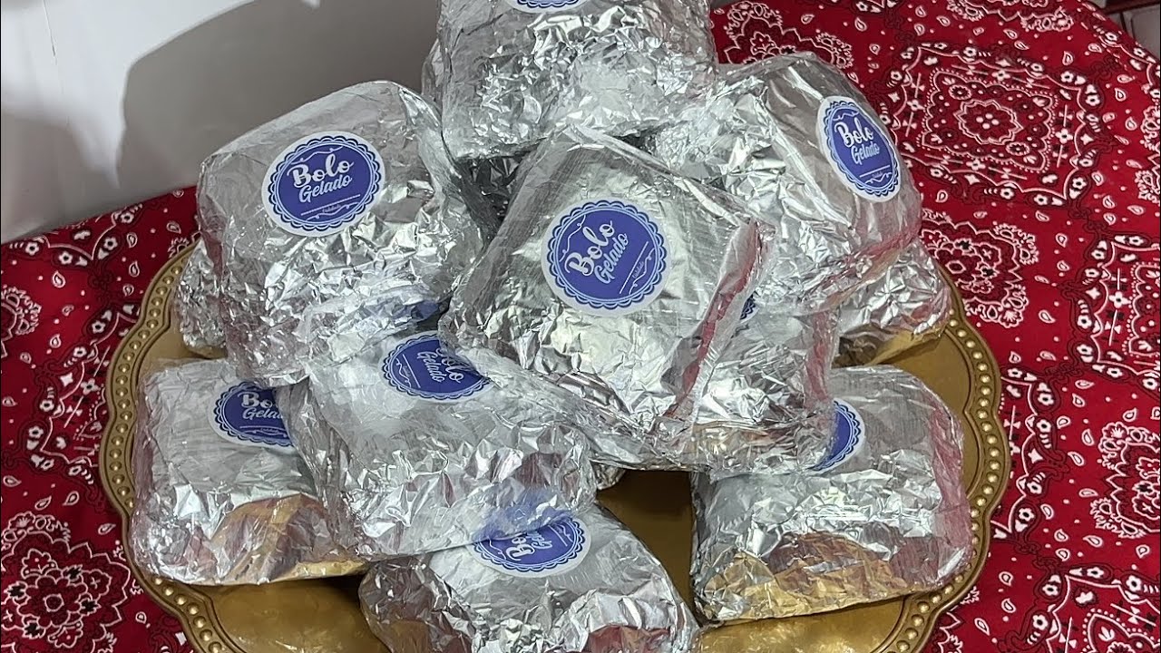 BOLO GELADO DE 1 ANO DE VALIDADE 😱😍SABOR MOUSSE DE BRIGADEIRO!