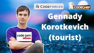 Gennady Korotkevich - TOURIST || Codejam 2020 winner || Best Competitive Programmer
