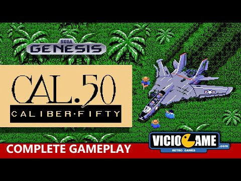 🎮 Caliber .50 (Mega Drive) Complete Gameplay