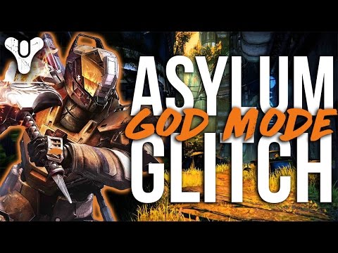 DESTINY ASYLUM GOD MODE GLITCH!! Crucible PVP Hiding Spot (Destiny: Rise of Iron)