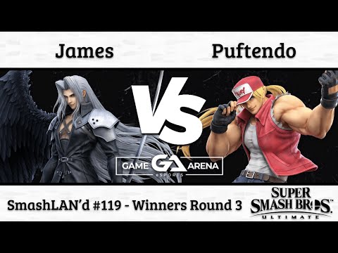 SmashLAN'd 119: James (Sephiroth) vs. Puftendo (Terry) - Winners Round 3