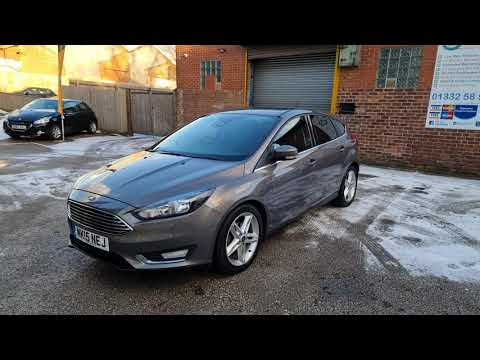 FORD FOCUS 1.5 TDCi Titanium (s/s) 5dr Manual Diesel Hatchback in Grey MK15NEJ 56,681 miles £7,295