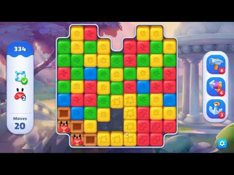 Fishdom Blast Level 334 - NO BOOSTERS GAMEPLAY 🐠 | SKILLGAMING ✔️