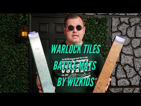 Warlock Tiles Battle Mats by Wizkids Review