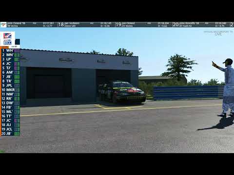 BTCC Renault Laguna Super Touring Car Makes A Entrance