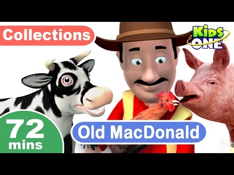 Old MacDonald | Ten in the Bed & More Popular Nursery Rhymes | 72 Mins Compilation for Children