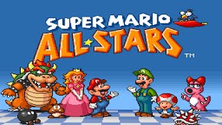 Cover art for Super Mario All Stars SMB3 World 5 Sky Map