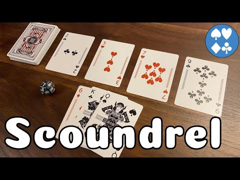 How to Play Scoundrel: a SOLO DUNGEON CRAWL with a deck of cards!
