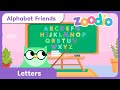 Alphabet Friends Zoodio Letters Reading And Animal Music For Kids