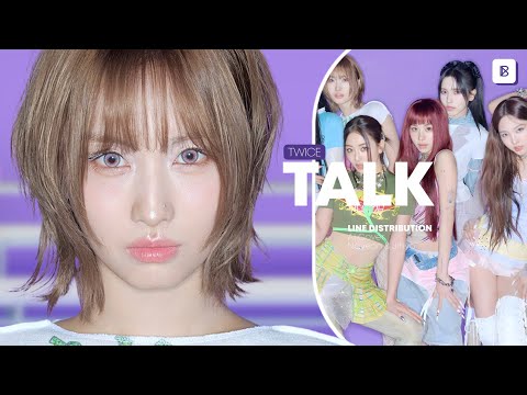 What if TALK (Nayeon & Jihyo) was an OT9 TWICE song? Line Distribution (AI Cover / Color Coded)