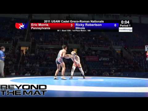 Cadet Greco Final 160 - Eric Morris (PA) vs. Ricky Robertson (IL)