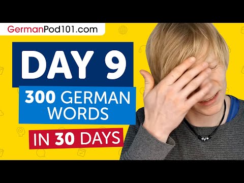 Day 1 10 300 Learn 300 German Words in 30 Days Challenge