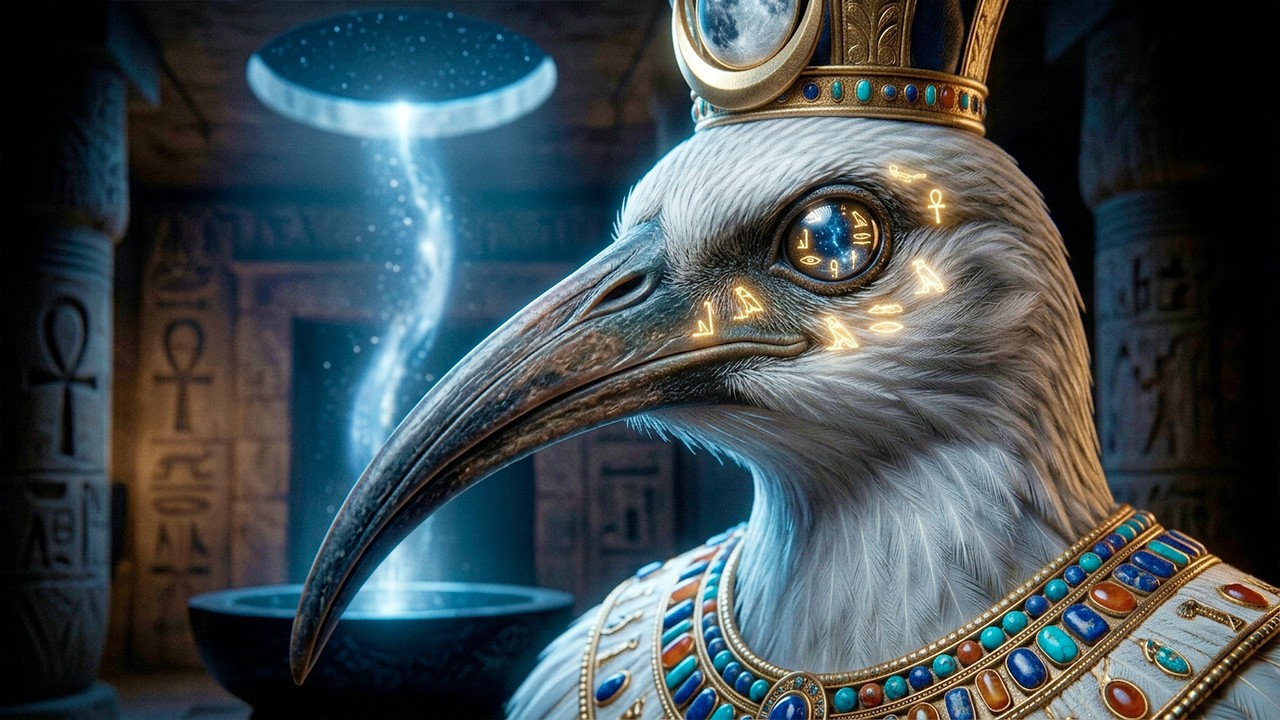 Thoth and the River That Rose into the Stars | Ancient Egyptian Chant for Deep Focus