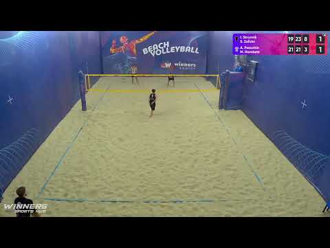 11:40 I. Skrynnik / S. Zalizko - A. Pasazhin / M. Horobets 15.12.2022 | Winners Beach Volleyball