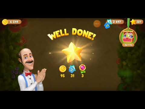 10 Min To Complete 5 Stages In GardenScapes Challenge Pappa