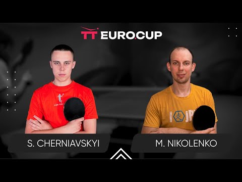 15:55 Serhii Cherniavskyi - Maksym Nikolenko 22.12.2023 TT Euro.Cup Ukraine Star. TABLE 3
