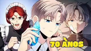 Quando Ele Recebe Uma Nova CHANCE Após Viver 70 ANOS Isolado por conta de uma DOENÇA! Manhwa recap