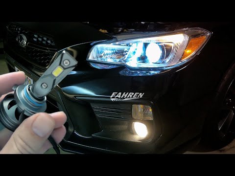 Fahren - LED Headlight Bulbs - H11/H9/H8 - 9005/HB3